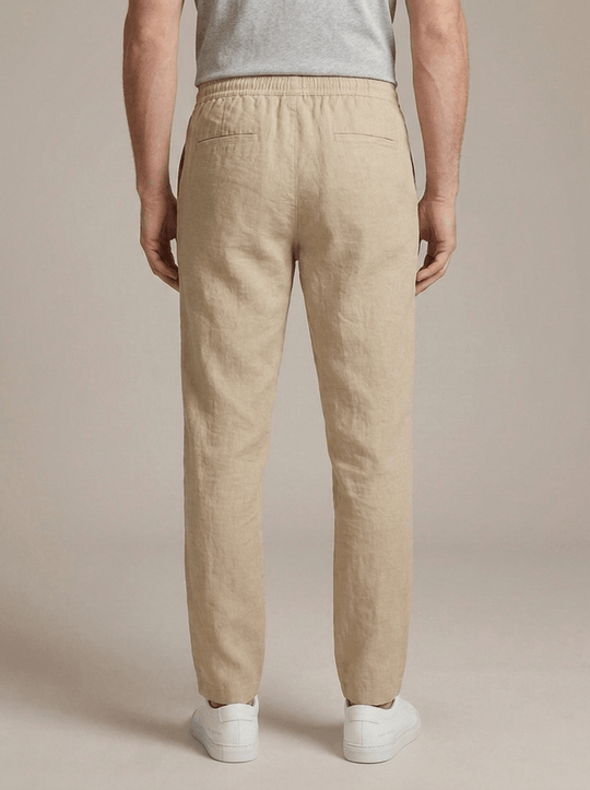 Kayo Linen Pants - Khaki