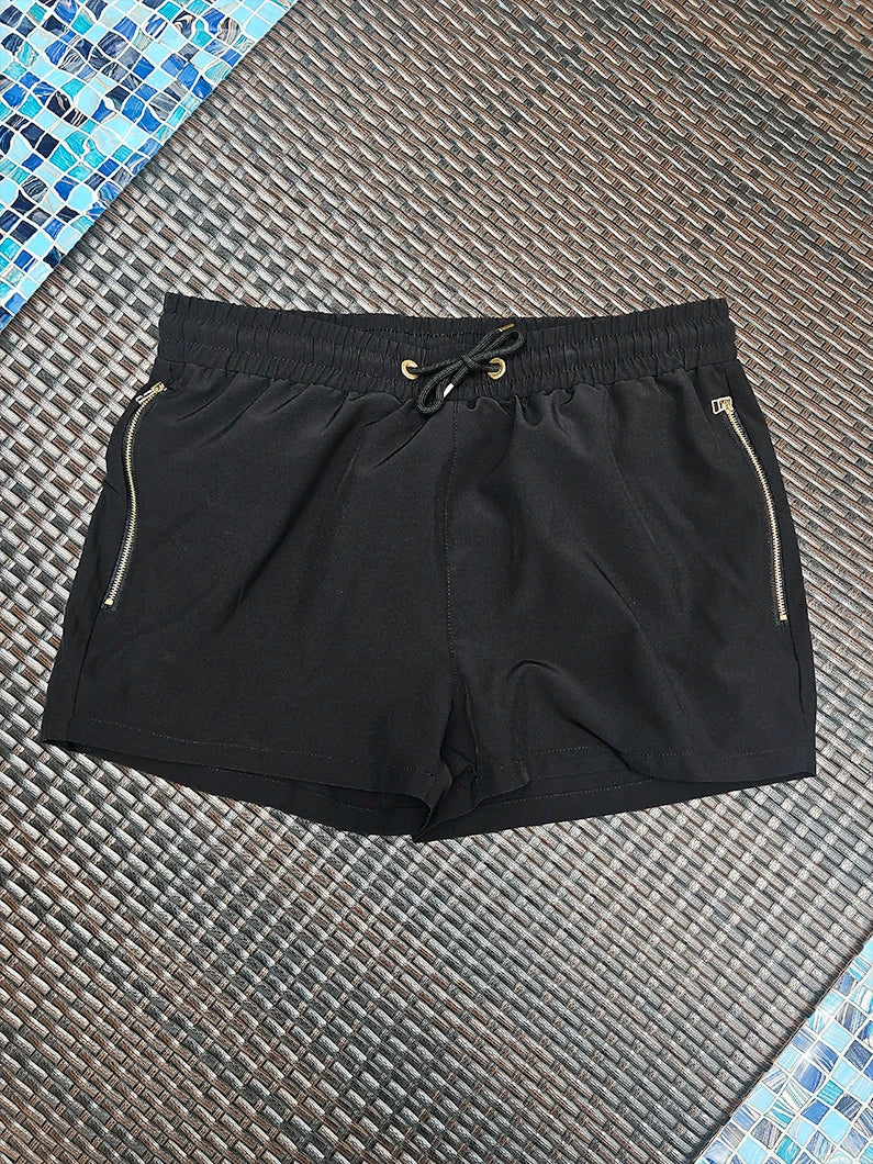 Kendo Swim Shorts -  Black