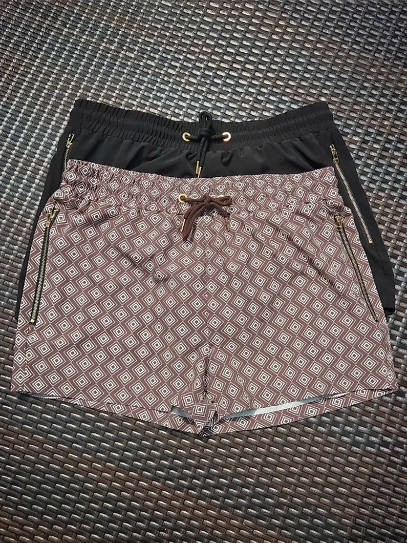 Kendo Swim Shorts -  Black
