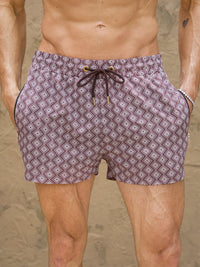 Kendo Swim Shorts - Brown