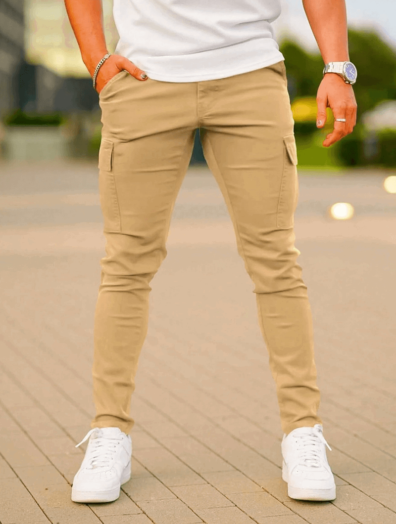 Adrian Essential Cargos - Khaki