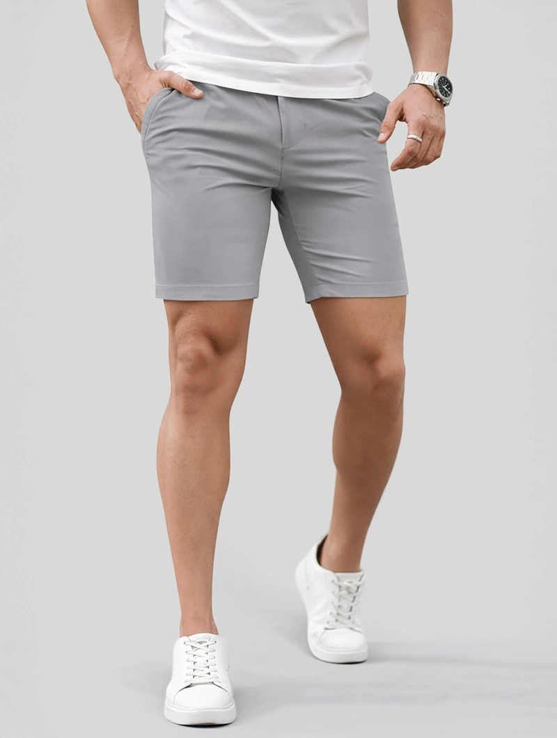 Larion Shorts - Light Grey