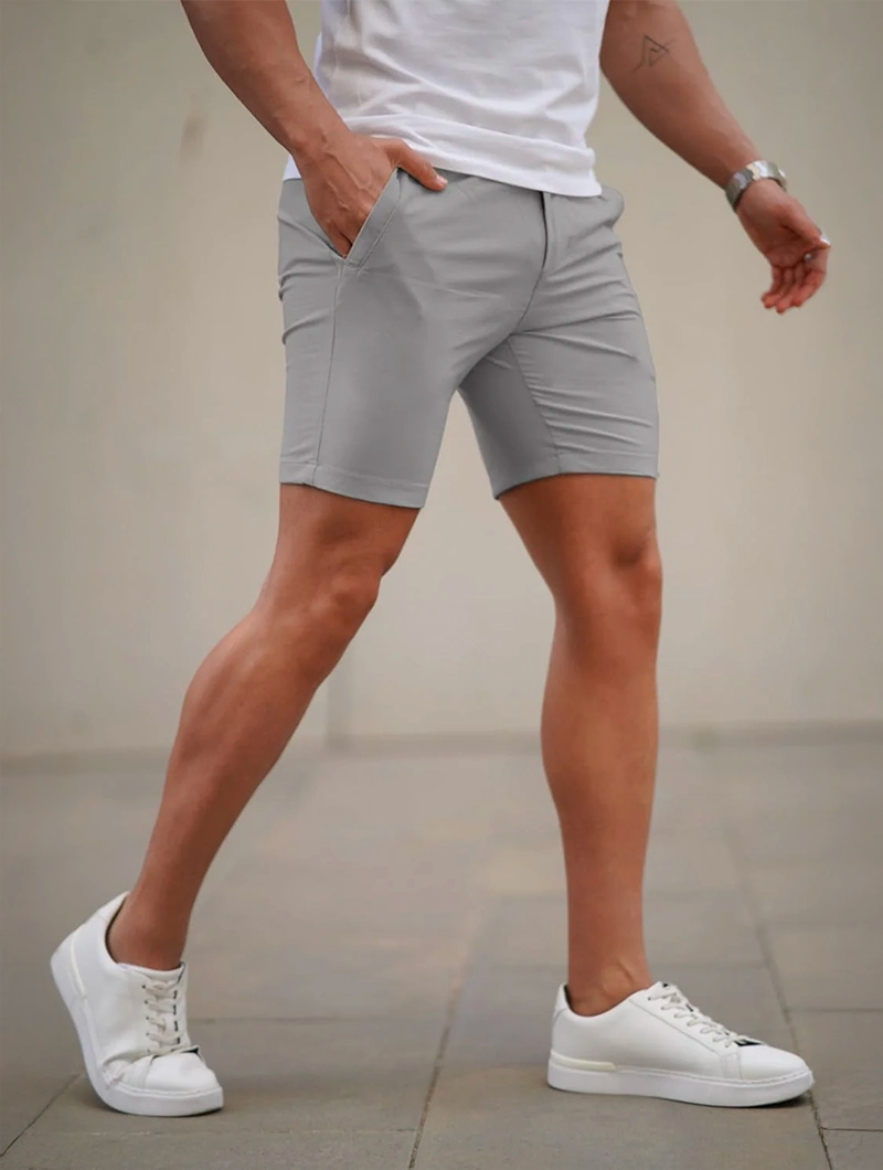 Larion Shorts - Light Grey