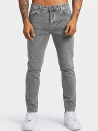 Jeans Regular Stretch Lendo - Grigio Chiaro