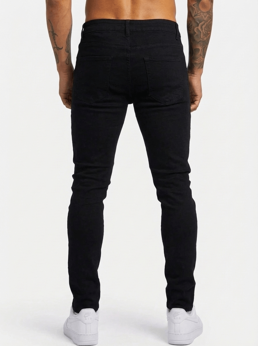 Jeans Regular Stretch Lendo - Nero