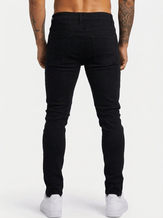 Lendo Regular Stretch Jeans - Black