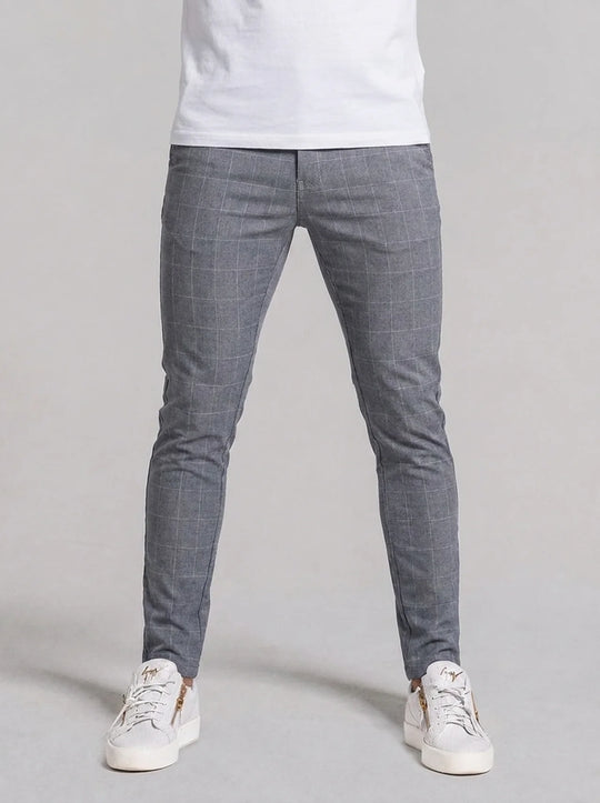 Leone Stretch Pants - Grey