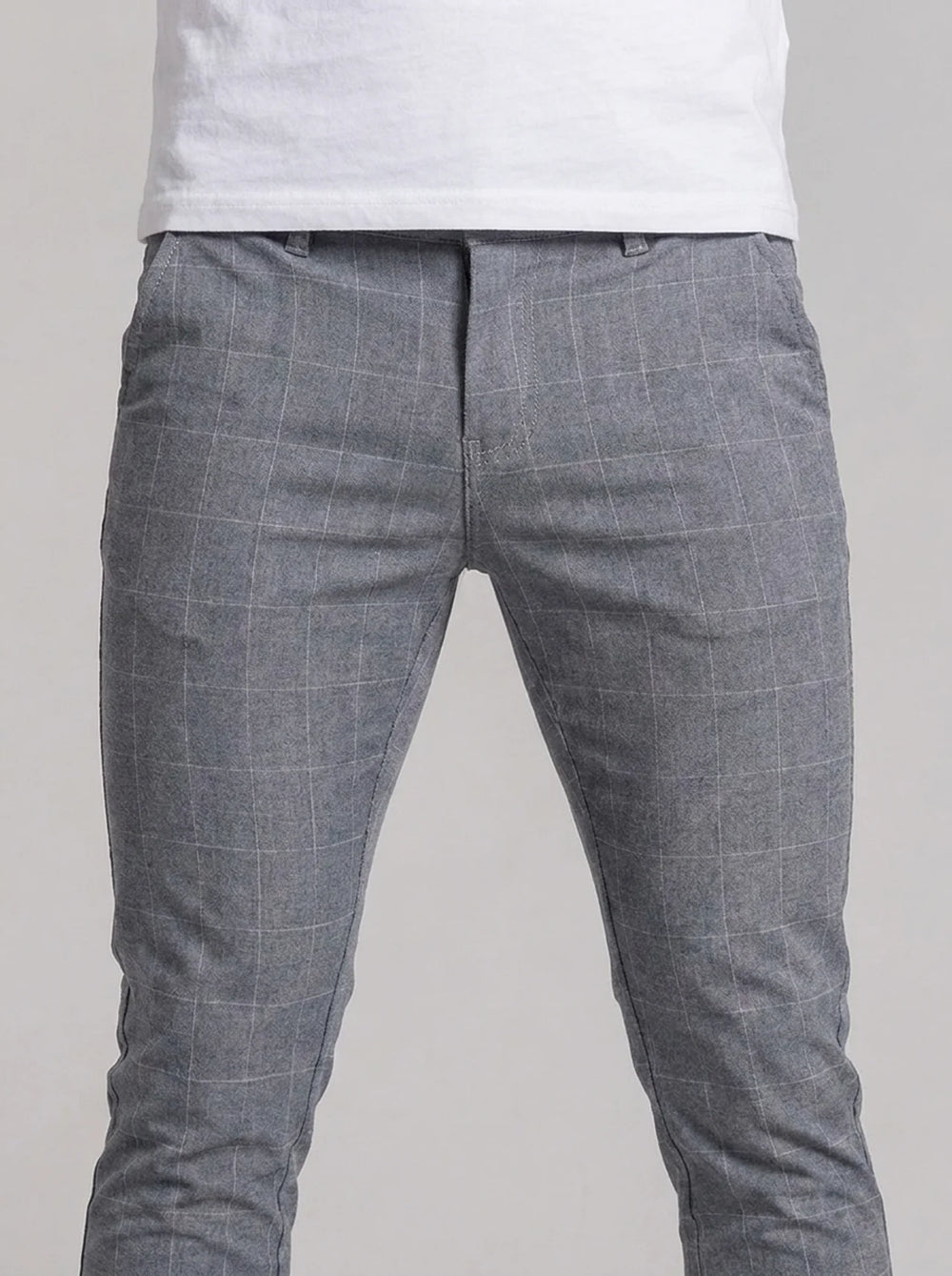 Leone Stretch Pants - Grey