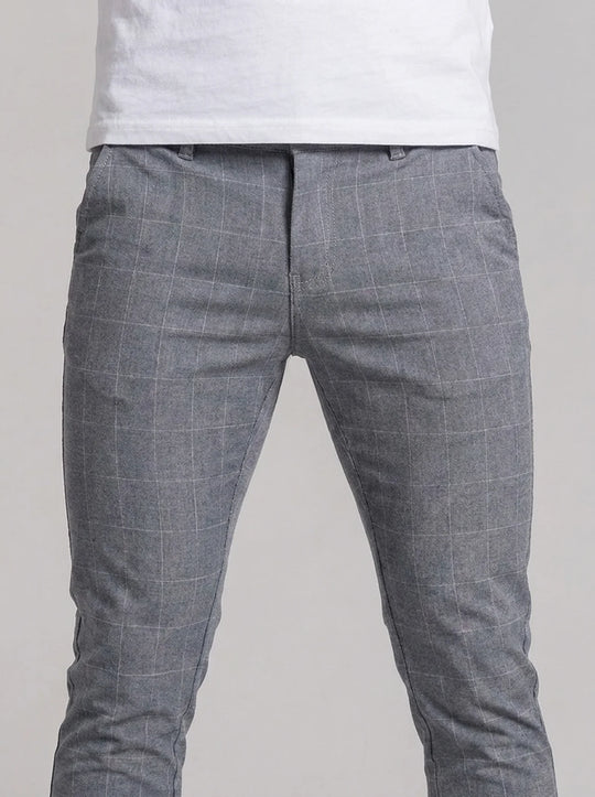 Leone Stretch Pants - Grey