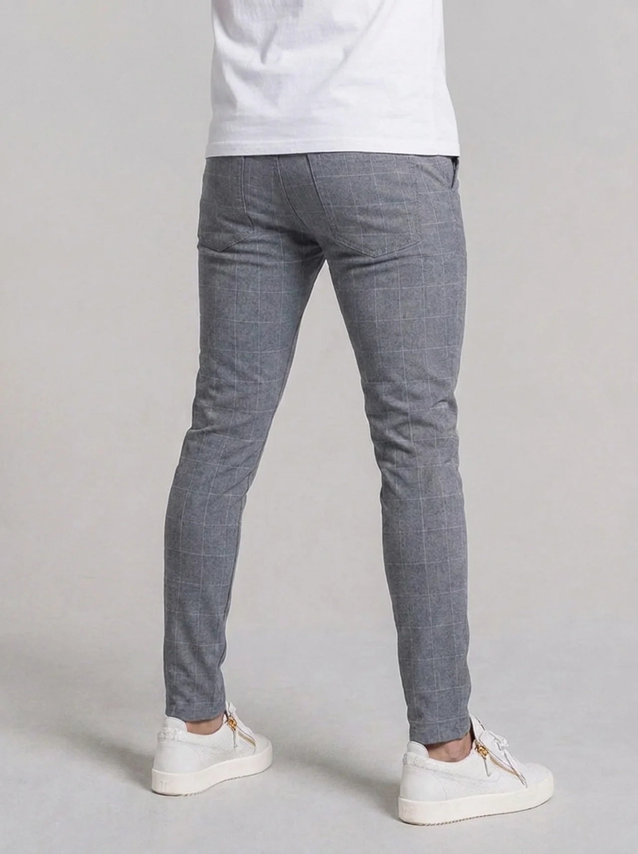 Leone Stretch Pants - Grey