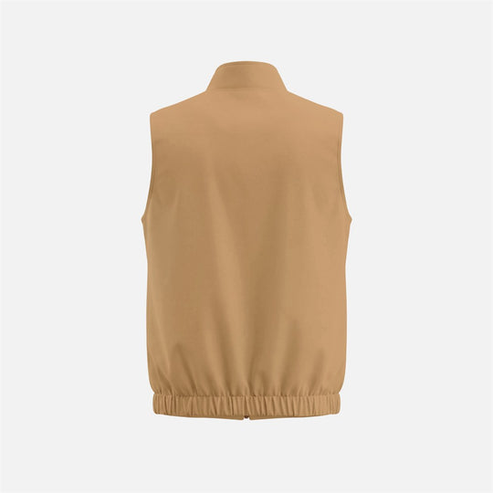 Massimo Reversible Gilet - Brown & Khaki