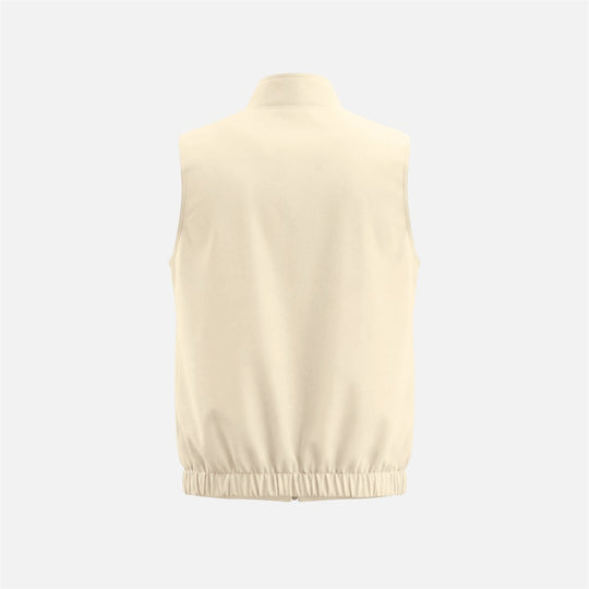 Massimo Reversible Gilet - Burgundy & Beige