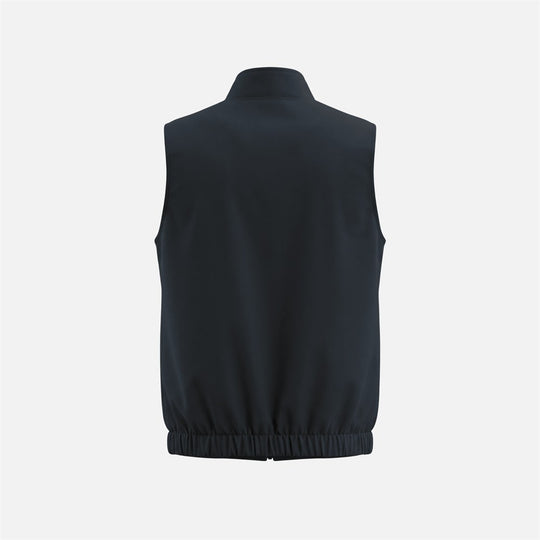 Massimo Reversible Gilet - Navy Blue & Beige