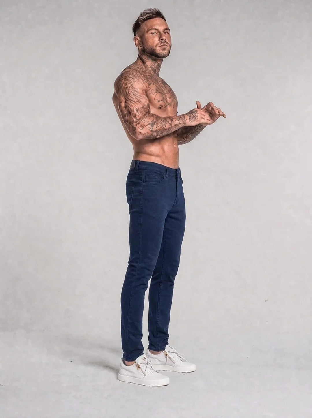 The Mateo Jeans - Navy Blue