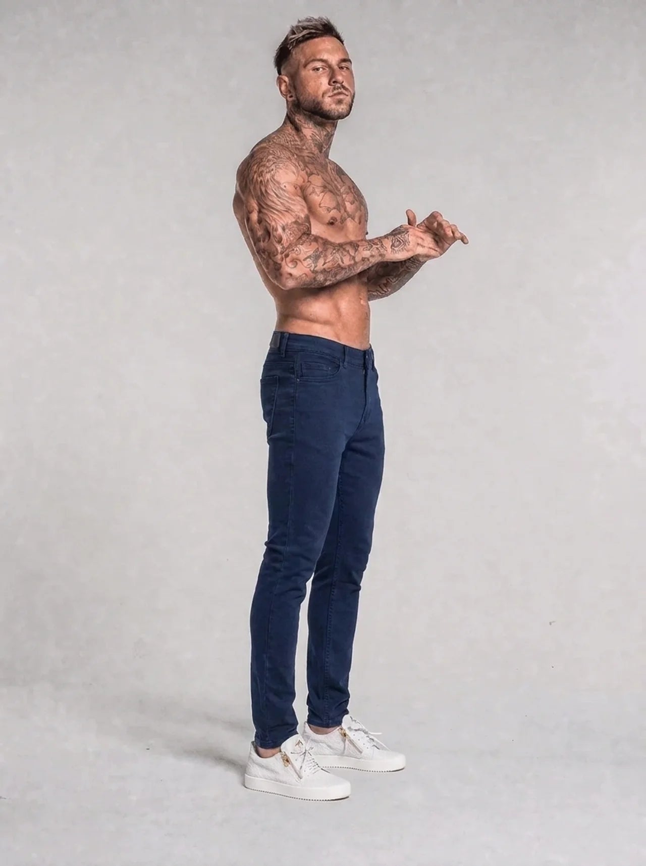 The Mateo Jeans - Navy Blue