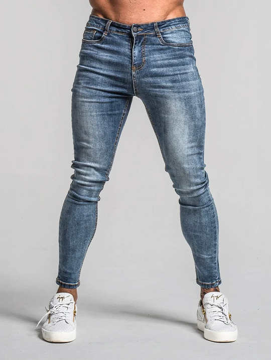 The Milano Jeans - Plain Blue