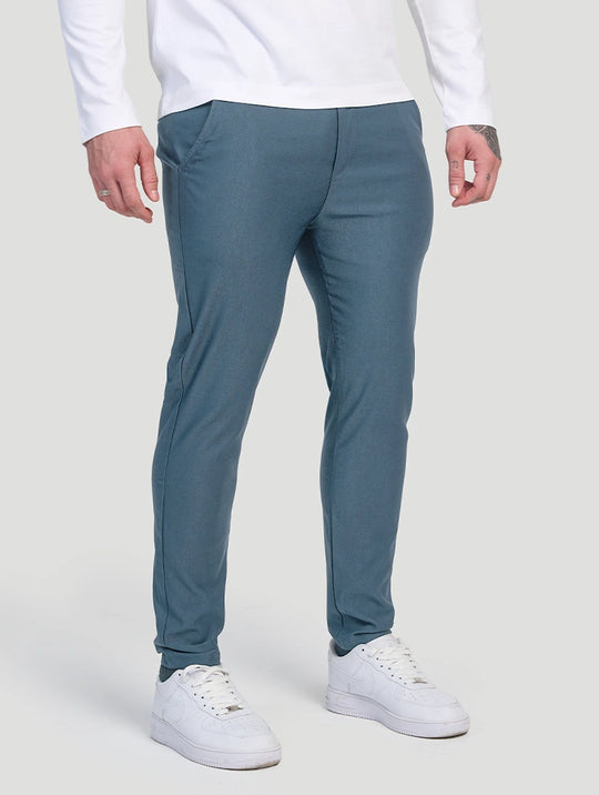 Noa Stretch Pants - Light Blue
