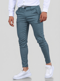 Noa Stretch Pants - Light Blue