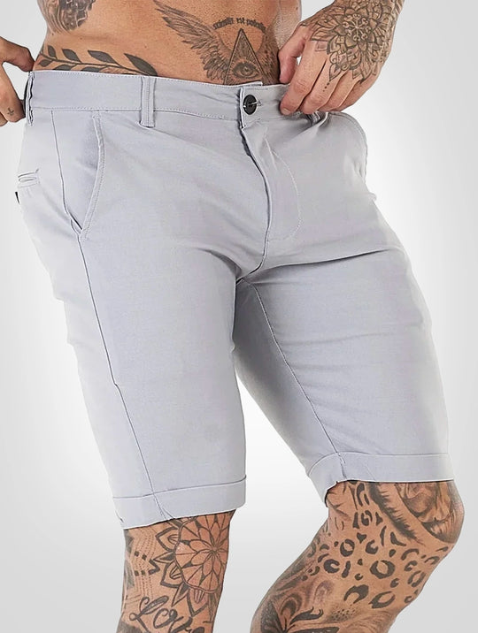 Noa Stretch Shorts - Grey