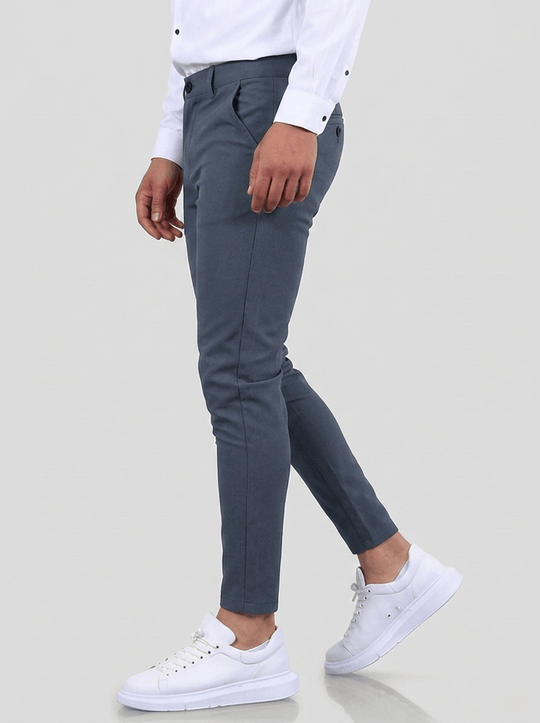 Noa Stretch Pants - Steinblau