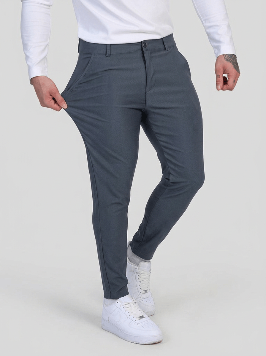 Noa Stretch Pants - Steinblau