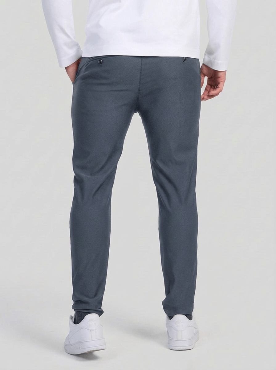 Pantaloni Stretch Noa - Blu Pietra