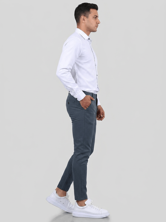 Noa Stretch Pants - Steinblau
