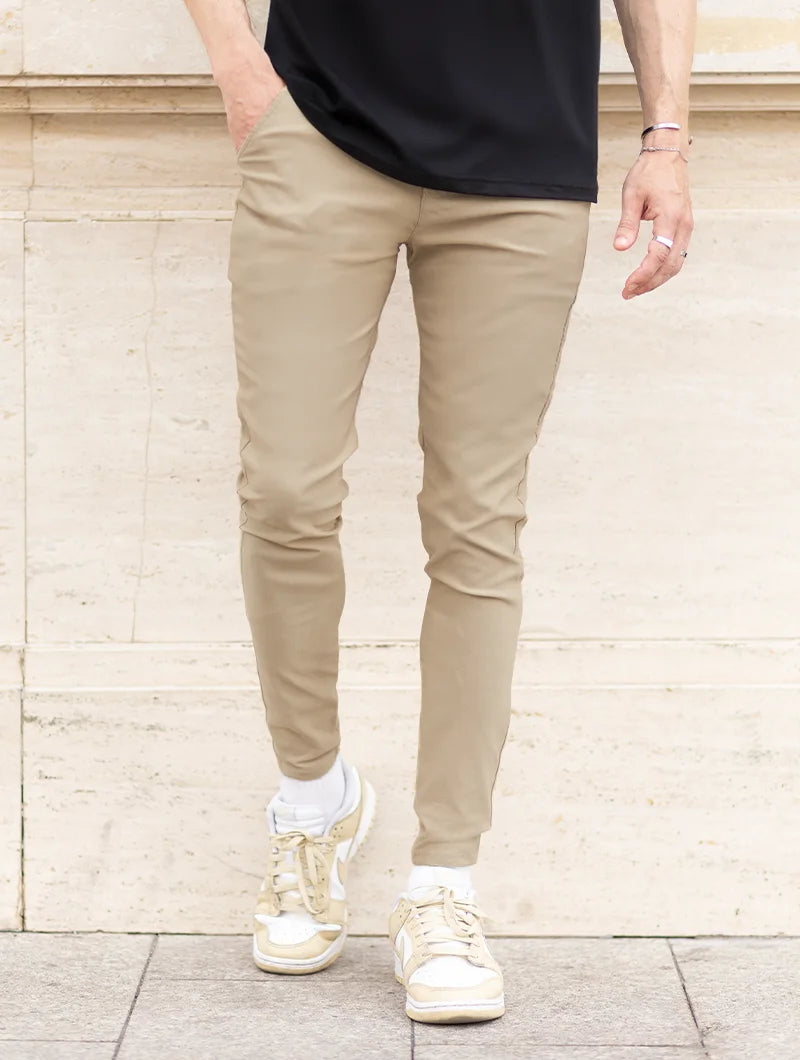 Noa Stretch Pants - Khaki