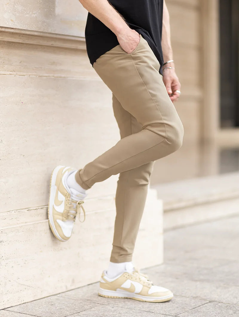 Noa Stretch Pants - Khaki