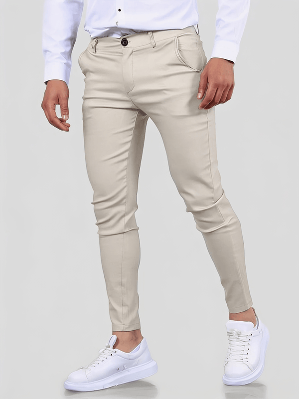 Noa Stretch Pants - Beige