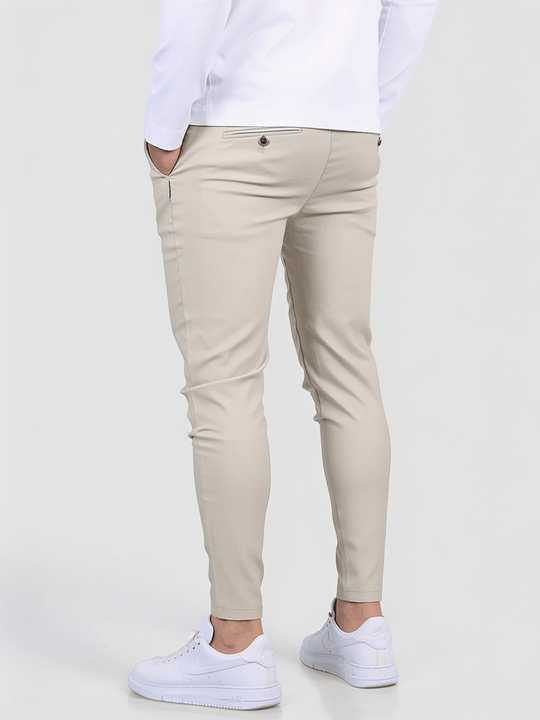 Noa Stretch Pants - Beige