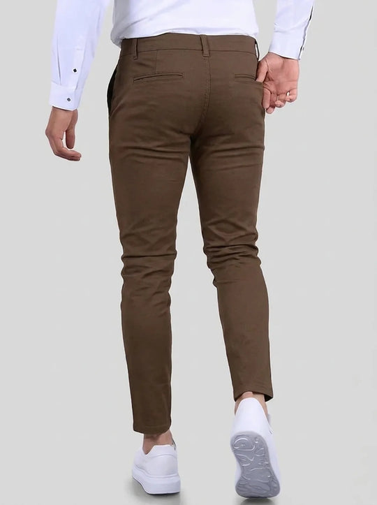 Noa Stretch Pants - Brown