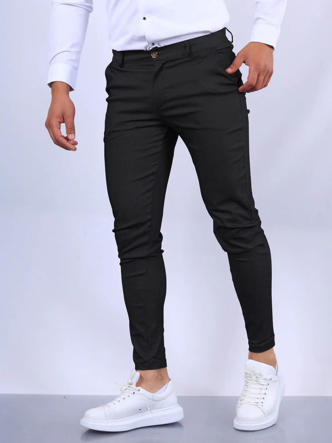 Casual Fit Set | Noa Pants Black + Clifford Shirt