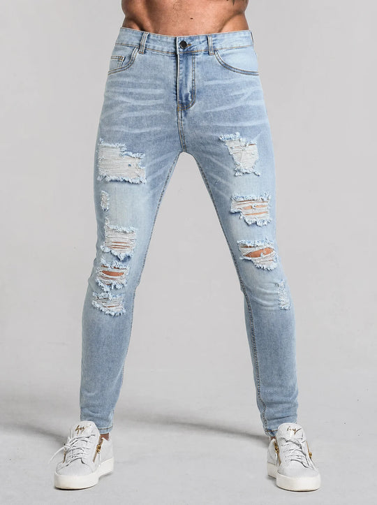 The Orlando Jeans - Ripped Light Blue