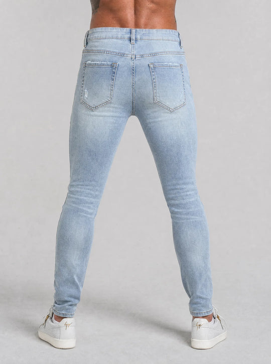 The Orlando Jeans - Ripped Light Blue