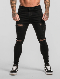 Paul Denim Jeans - Nero Strappato