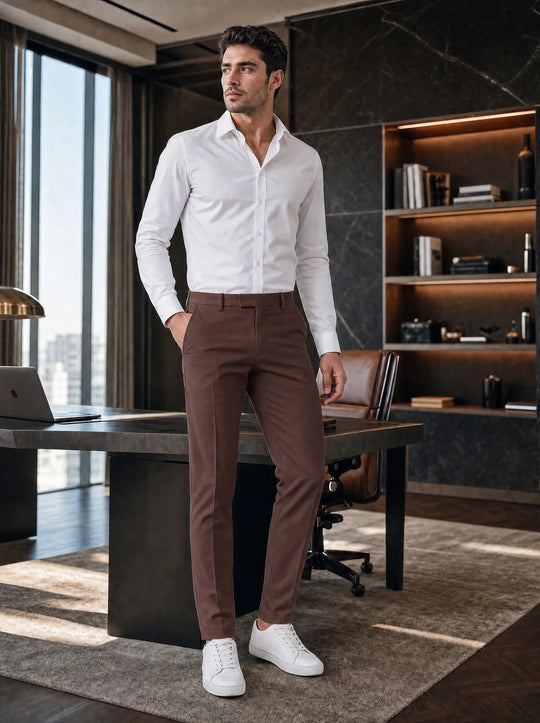 Rafael Slim Chino - Brown
