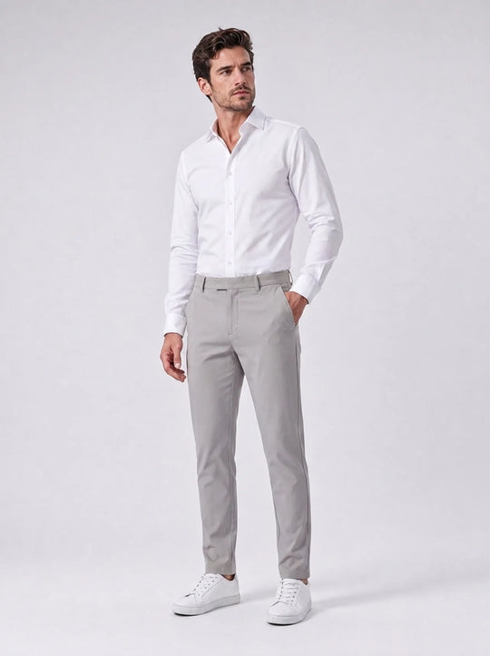 Rafael Slim Chino - Light Grey