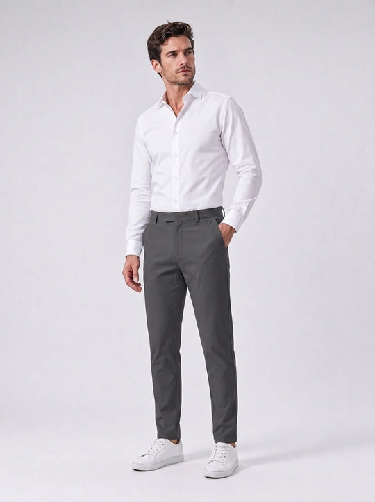 Rafael Slim Chino - Dark Grey