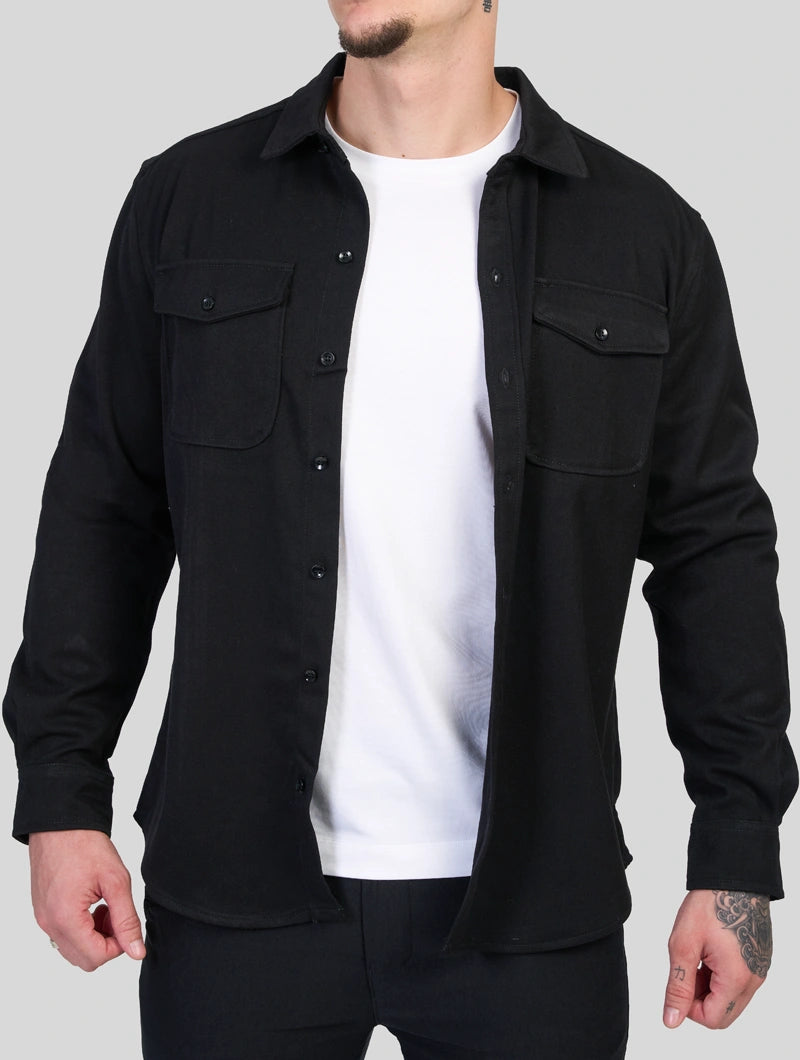 Simon Overshirt - Black
