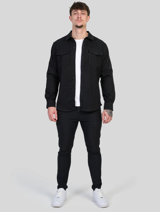 Simon Overshirt - Black
