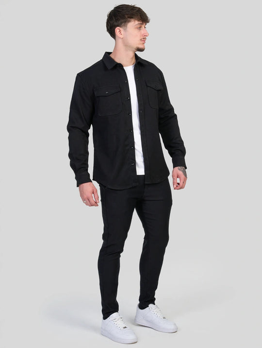Simon Overshirt - Black