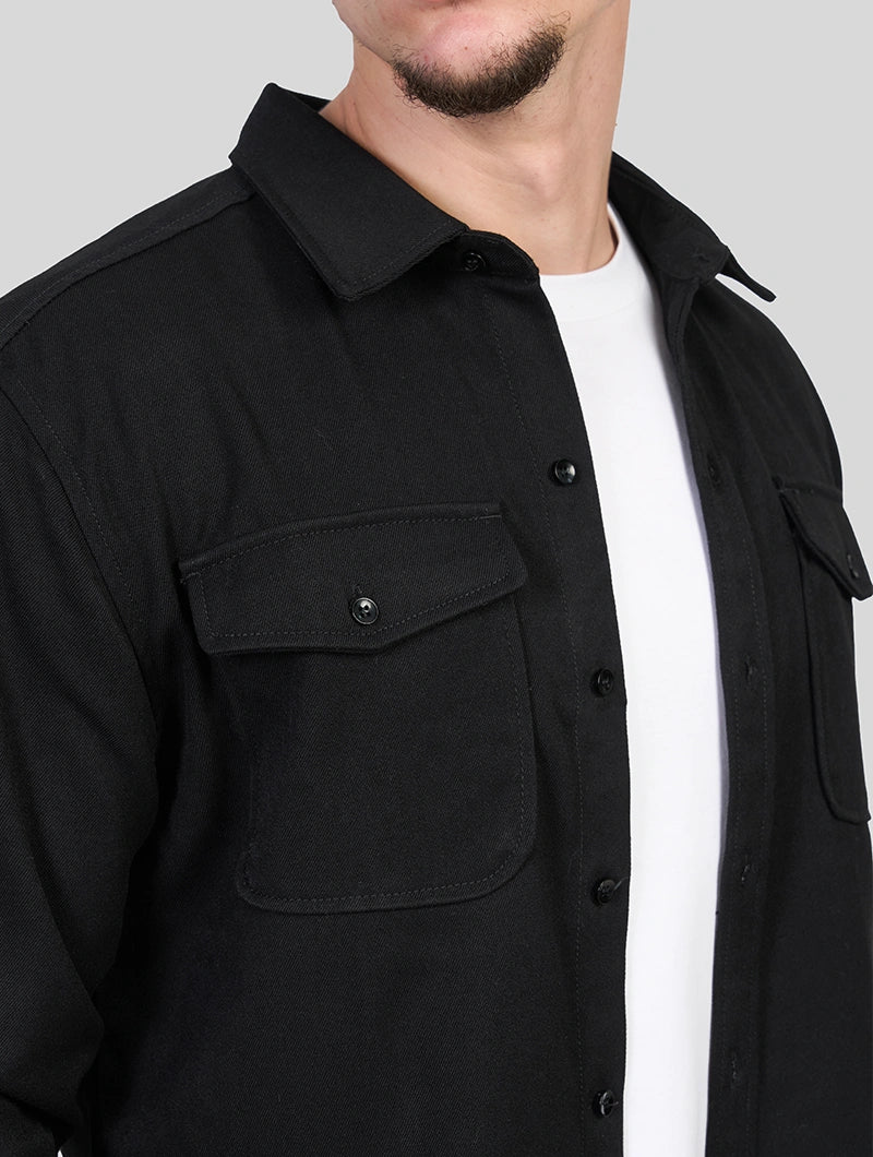 Simon Overshirt - Black