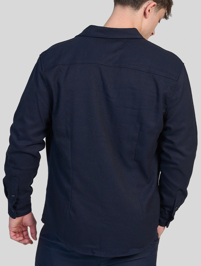 Simon Overshirt - Navy Blue