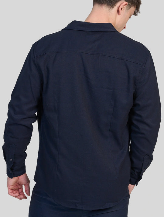 Simon Overshirt - Navy Blue