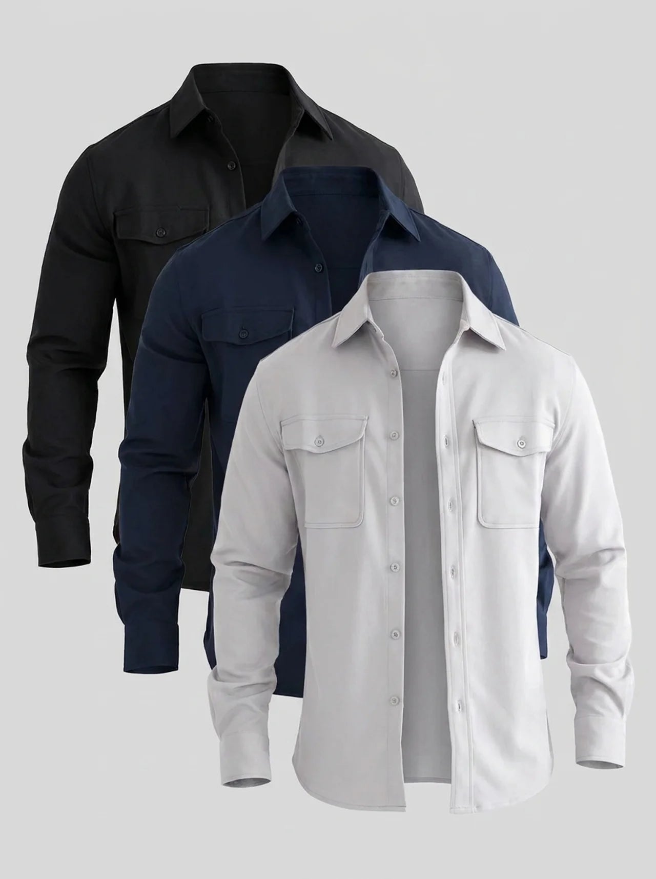 Overshirt 3-Pack | Simon