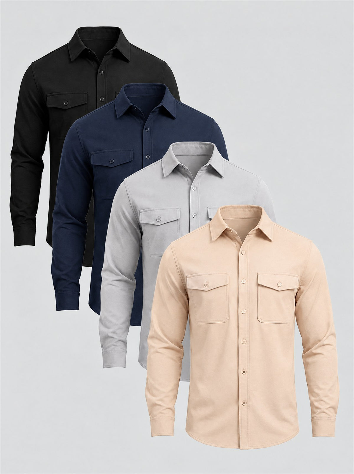 Overshirt 4-Pack | Simon
