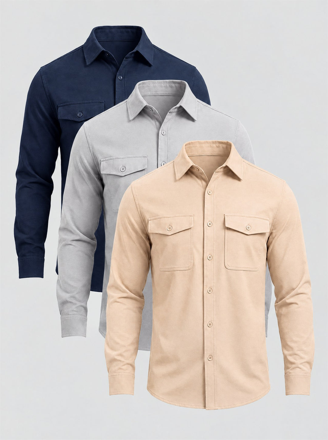 Classic Overshirt 3-Pack | Simon