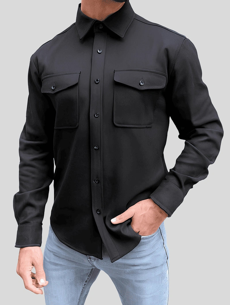 Simon Overshirt - Black
