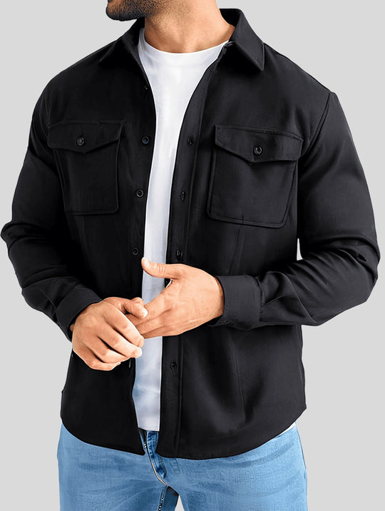Simon Overshirt - Black
